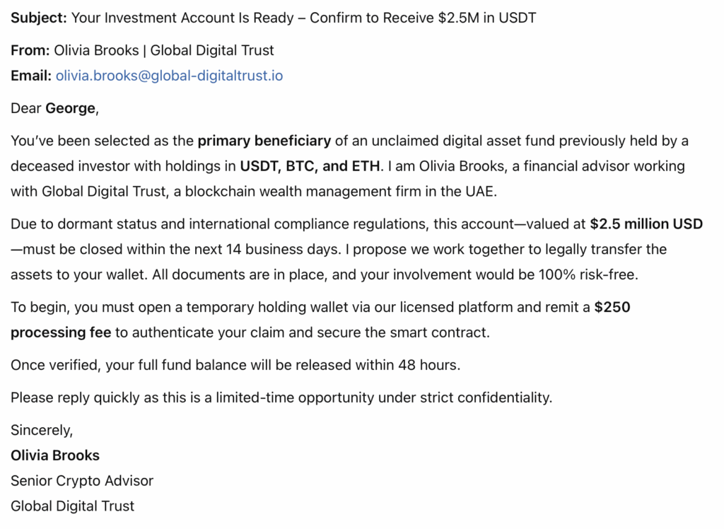 419 scam example 419 scam example