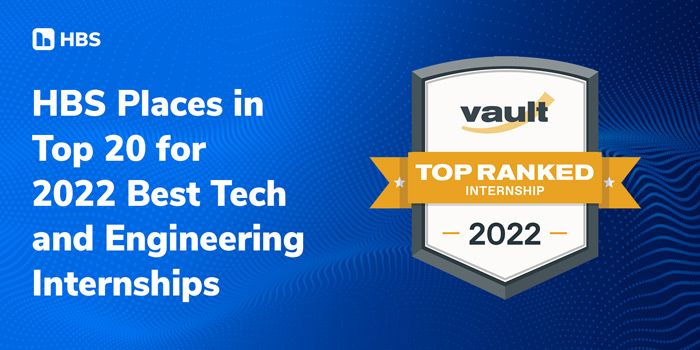 Vault 2022 Top 20 Best Tech and Engineering Internships Graphic