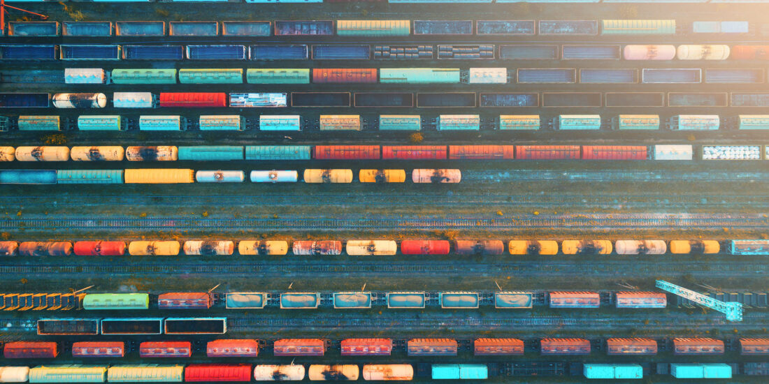 Image of Trains from Above