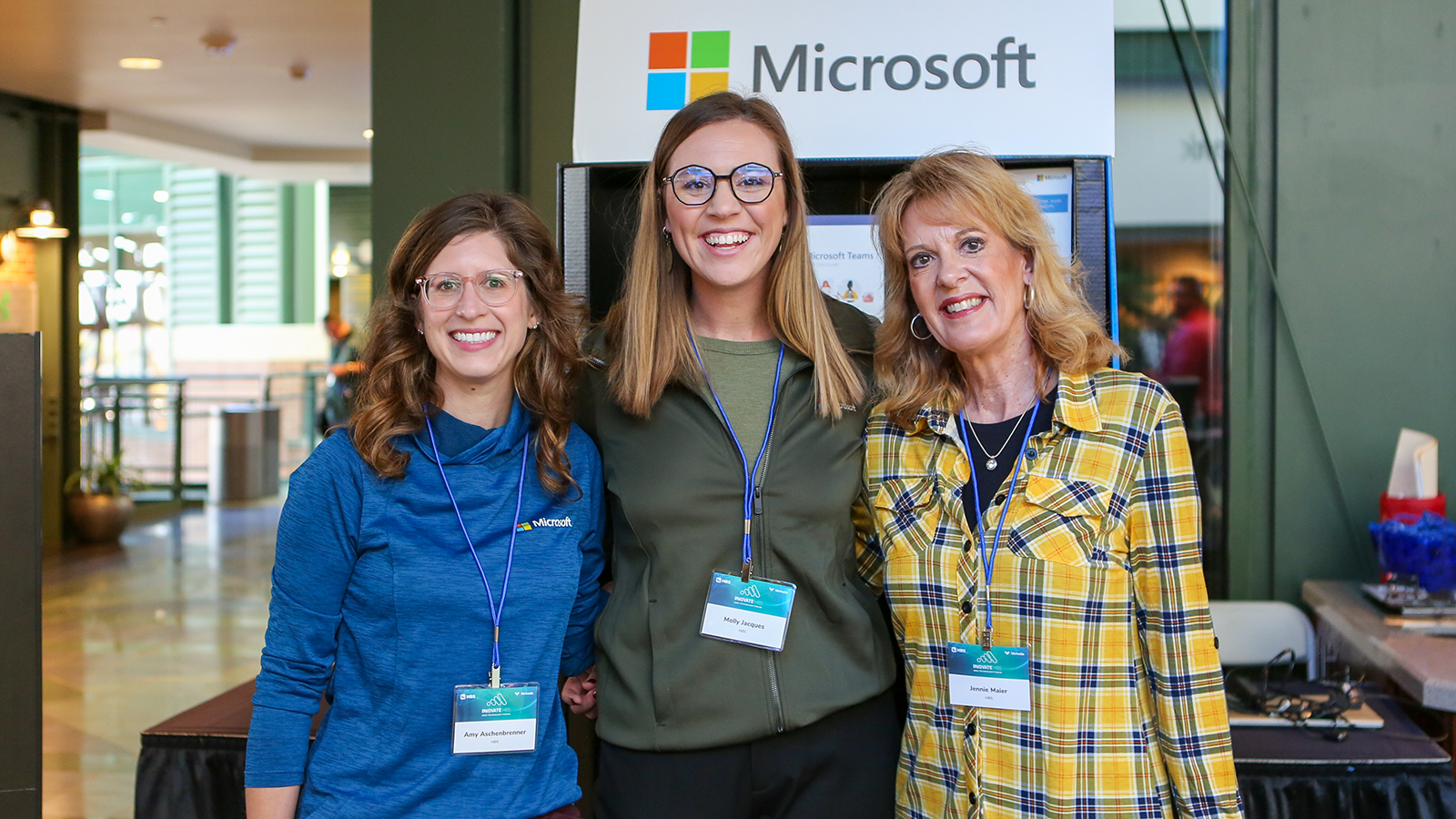 Microsoft Licensing Team at HBS poses for a photo
