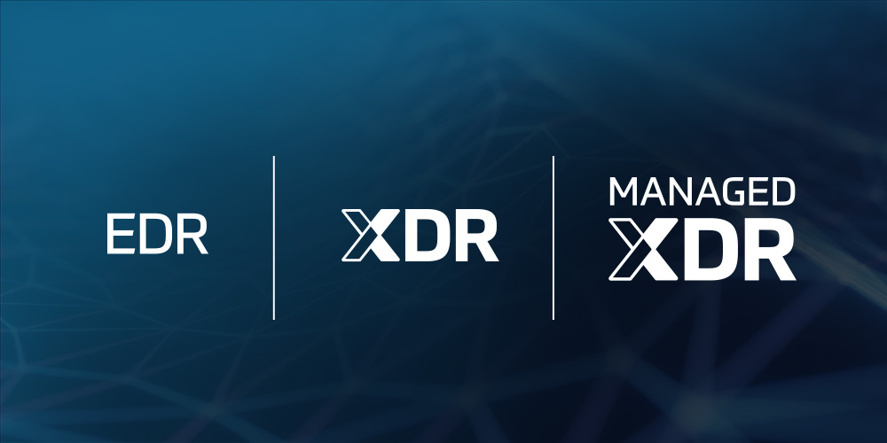 XDR, MDR and EDR Graphic