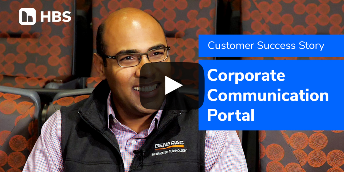 Developing a Corporate Communications Portal with SharePoint at Generac Power Systems