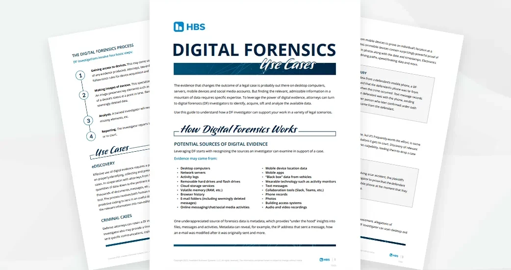 Digital Forensics Use Cases