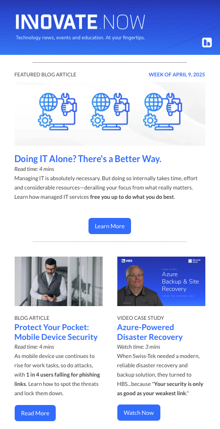 April 7 Newsletter