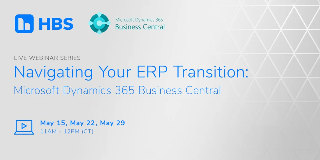 Microsoft Dynamics 365 Business Central Webinar Series