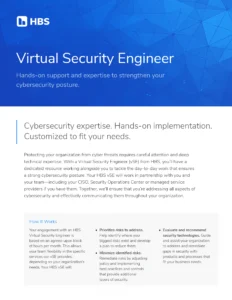 Virtual Security Engineer Sell Sheet Thumbnail HBS