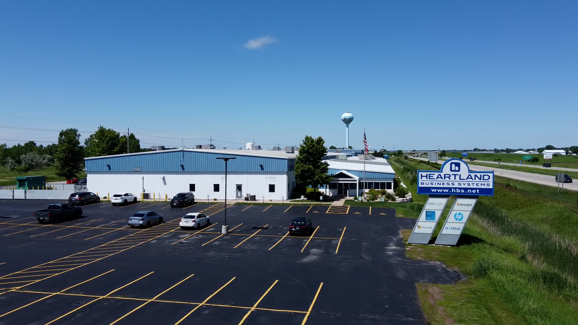 HBS headquarters building in Little Chute, Wisconsin.