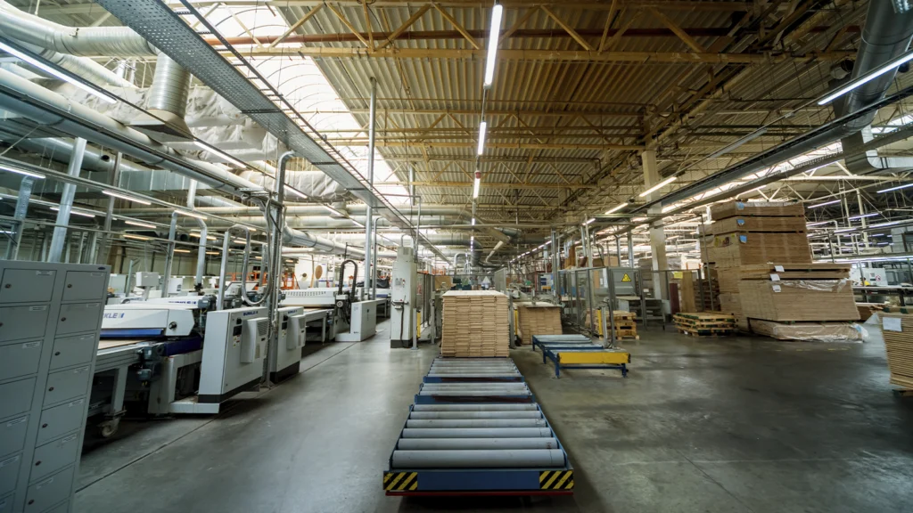 factory floor example AI