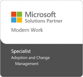 Adoption and Change Management Adoption and Change Management Microsoft Partner Badge