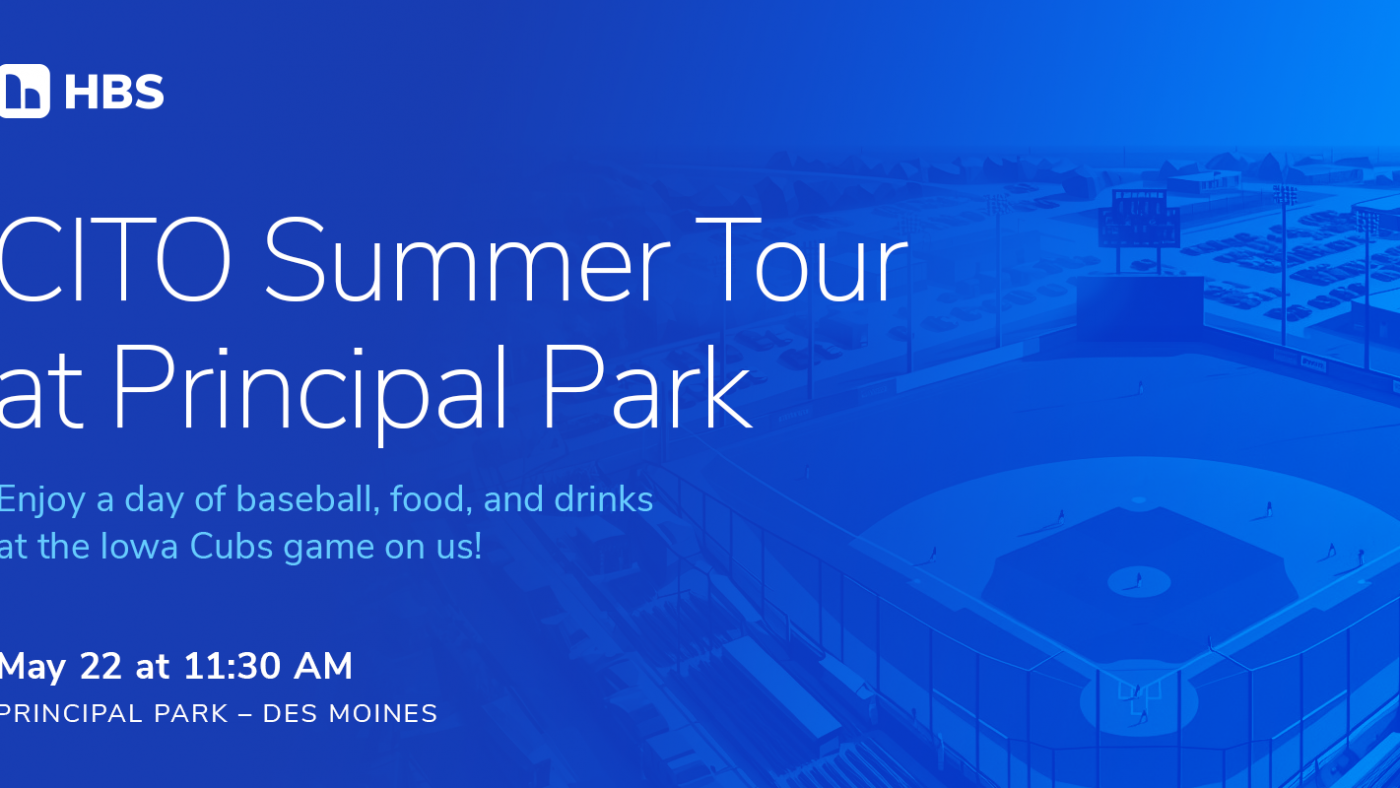 Graphic representation of CITO Summer Tour at Principal Park