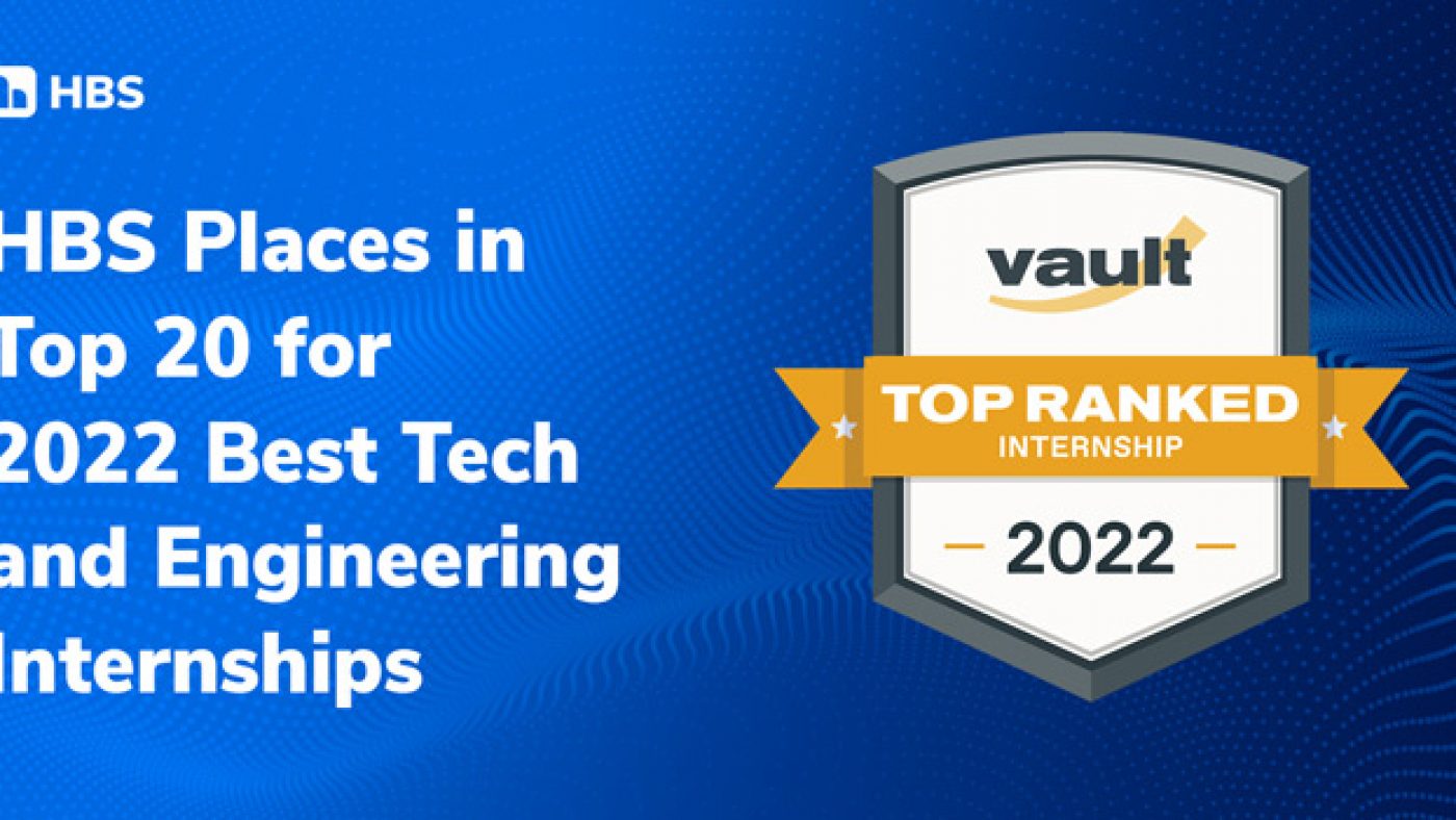 Vault 2022 Top 20 Best Tech and Engineering Internships Graphic
