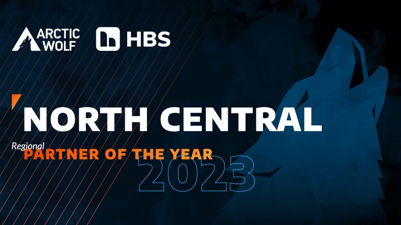 Arctic Wolf North Central Partner of the Year Graphic
