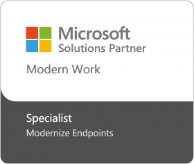 Modernize Endpoints Modernize Endpoints Microsoft Partner Badge