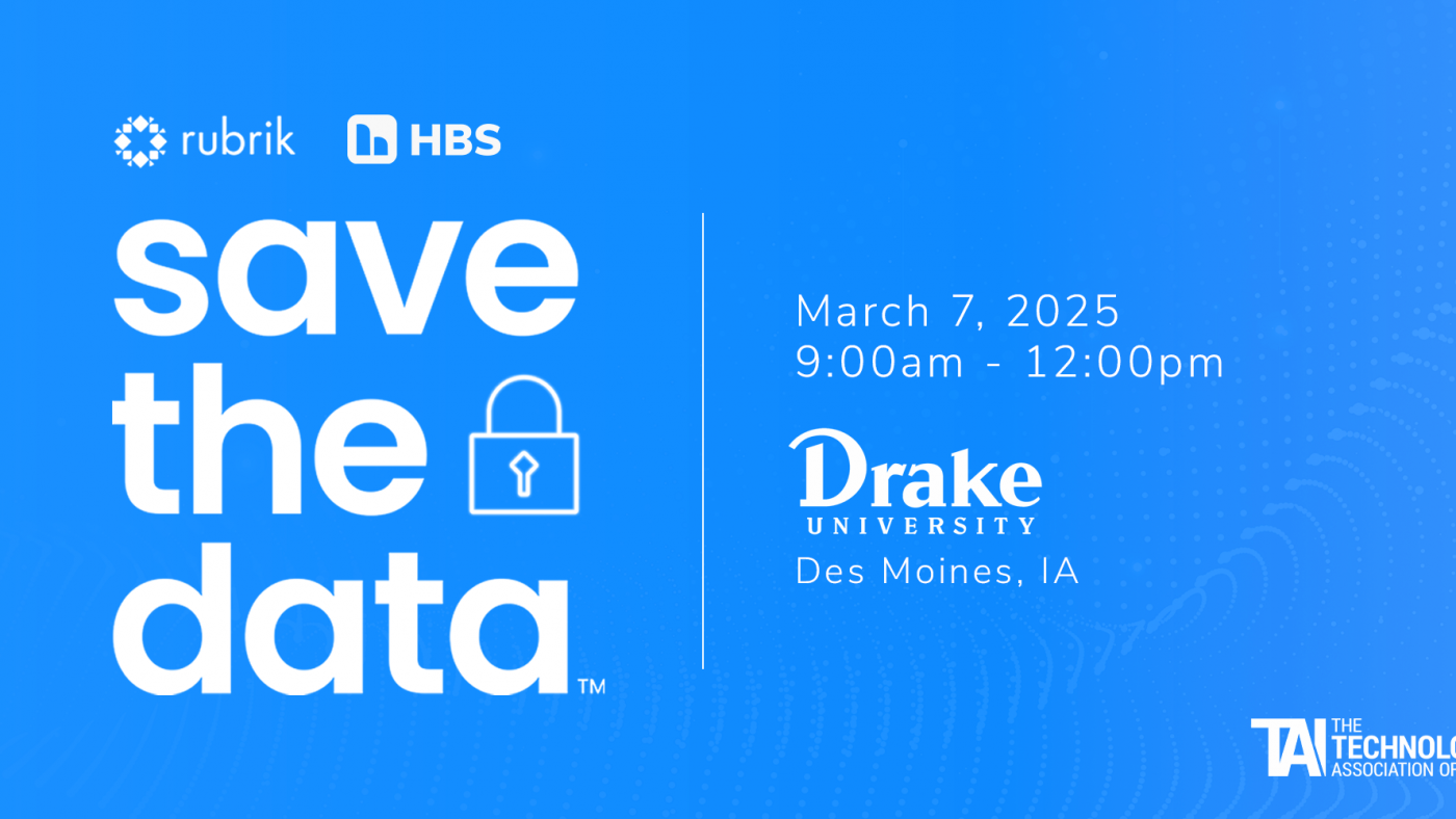 Save the Data Event