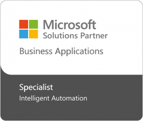 Microsoft Business Applications Intelligent Automation Badge Microsoft Business Applications Intelligent Automation Badge